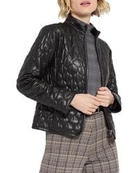 Lyssé - Brooklyn Quilted Faux Leather Jacket - Lyst