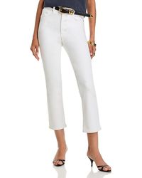 FRAME - The Pencil High Rise Ankle Slim Jeans - Lyst