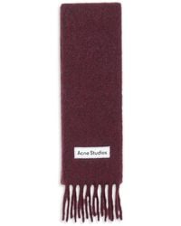 Acne Studios - Alpaca & Wool Blend Scarf - Lyst
