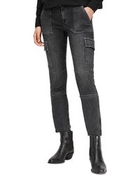 AllSaints - Duran Skinny Cargo Jeans - Lyst
