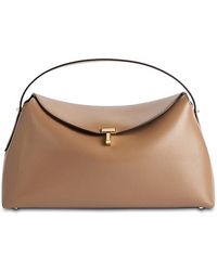 TOTEME - T-Lock Leather Top Handle Bag - Lyst