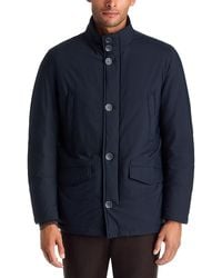 Herno - Water Resistant Bi Stretch Down Shirt Coat - Lyst