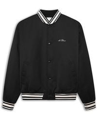 Les Deux - Varsity Tech Jacket - Lyst