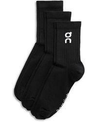 On Shoes - Running Logo Socks, Pack Of 3 - Lyst