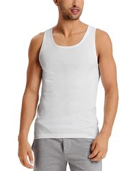 Hanro - Essentials Cotton Blend Tank Top - Lyst