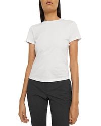 Theory - Apex Tiny Tee - Lyst