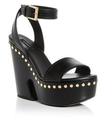 Givenchy - Studded Platform Clog Sandals - Lyst