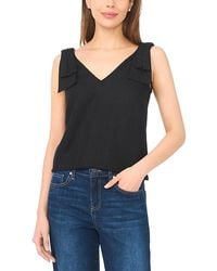 Cece - Bow Shoulder Tank - Lyst