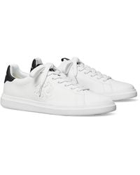 Tory Burch - Double T Howell Court Sneakers - Lyst