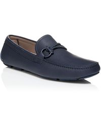 Ferragamo - Front 4 Leather Driving Loafers - Lyst