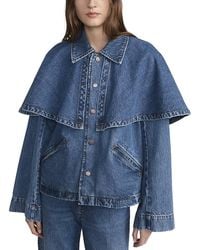 FRAME - The Cape Jacket - Lyst