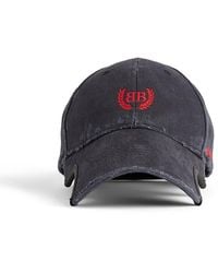 Balenciaga Laurel Classic Cap in Blue | Lyst