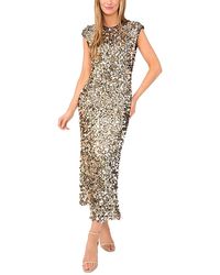 Ted Baker - Lea Sequin Midi Dress - Lyst