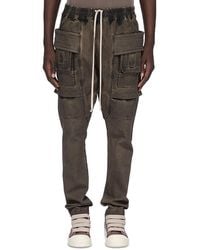 Rick Owens - Creatch Regular Fit Cargo Drawstring Pants - Lyst