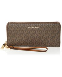 Michael Kors - Michael Jet Set Travel Continental Wallet - Lyst