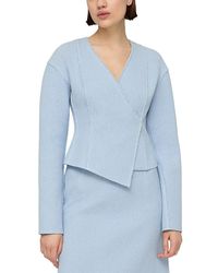 Lafayette 148 New York - Double Breasted Asymmetric Jacket - Lyst