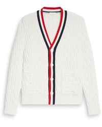 sandro white cardigan