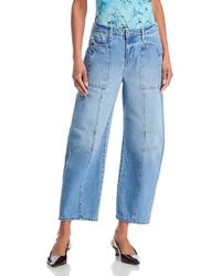 L'Agence - Cody Rodeo High Rise Cropped Barrel Jeans - Lyst