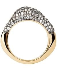 Pdpaola - Pave Duna Ring - Lyst