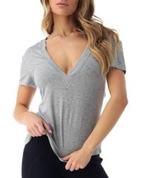 Heven - Frode V Neck Tee - Lyst