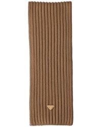 Prada - Wool Scarf - Lyst