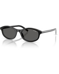 Prada - Oval Sunglasses, 52Mm - Lyst