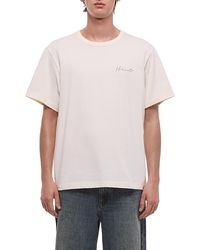 Helmut Lang - Handwritten Logo Tee - Lyst