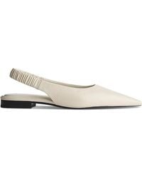 Rag & Bone - Mercer Slingback Flats - Lyst