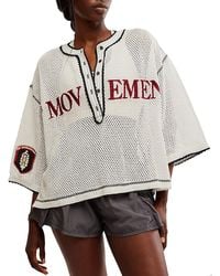 Free People - Camp Out Tee - Lyst