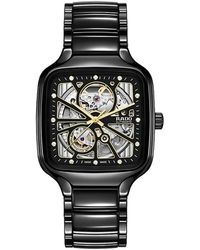 Rado - True Square Open Heart Diamond Watch, 38Mm - Lyst
