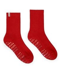 Fraise - Classic Crew Grip Sock - Lyst