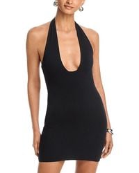 AFRM - Karima Halter Neck Mini Dress - Lyst