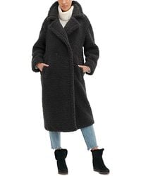 UGG - Gertrude Long Teddy Coat - Lyst
