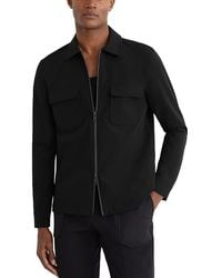 Reiss - Technical Zip Overshirt - Lyst