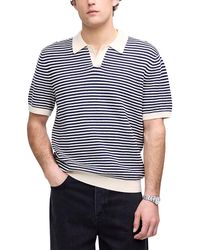 Madewell - Pointelle Stitch Regular Fit Short Sleeve Sweater - Lyst