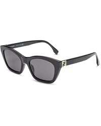 Fendi - Forever Rectangular Sunglasses, 54Mm - Lyst