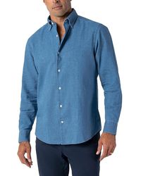 Robert Talbott - Morgan Linen-Cotton Shirt - Lyst