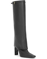 STAUD - Wally Foldover Cuff High Heel Boots - Lyst