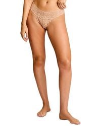 Commando - Tulip Lace Tanga - Lyst