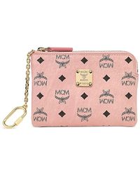 MCM - Aren Visetos Card Case - Lyst