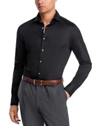 Canali - Cotton Jersey Slim Fit Sport Shirt - Lyst