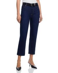FRAME - Pixie Le Sleek High Rise Straight Leg Jeans - Lyst