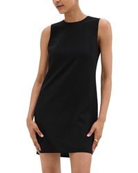 Theory - Admiral Crepe Mini Shift Dress - Lyst