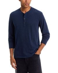 Rag & Bone - Classic Flame Henley Tee - Lyst