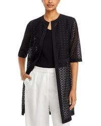 Misook - Lace Long Jacket - Lyst