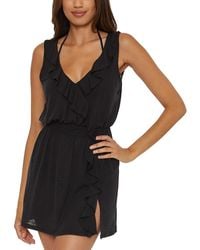 Becca - Breezy Basics Ruffled Dress Cover Up - Lyst