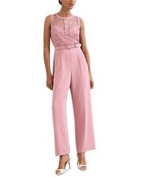 Phase Eight - Ivanna Embroidered Jumpsuit - Lyst