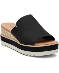 TOMS - Diana Mule Wedge Sandal - Lyst