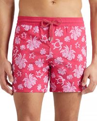 Vilebrequin - Moorea Printed 5.5 Swim Shorts - Lyst