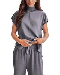 Splendid - Winslow Mock Neck Sweater - Lyst